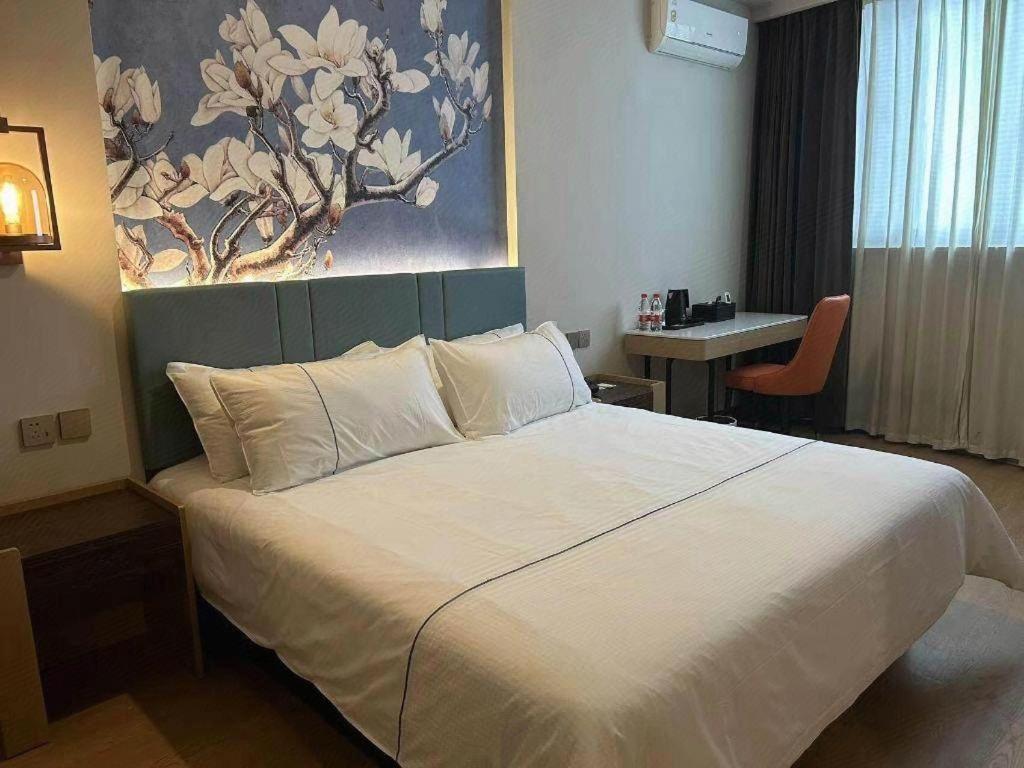 Magnotel Hotel Shanghai Railway Station Magnolia Plaza Exteriör bild