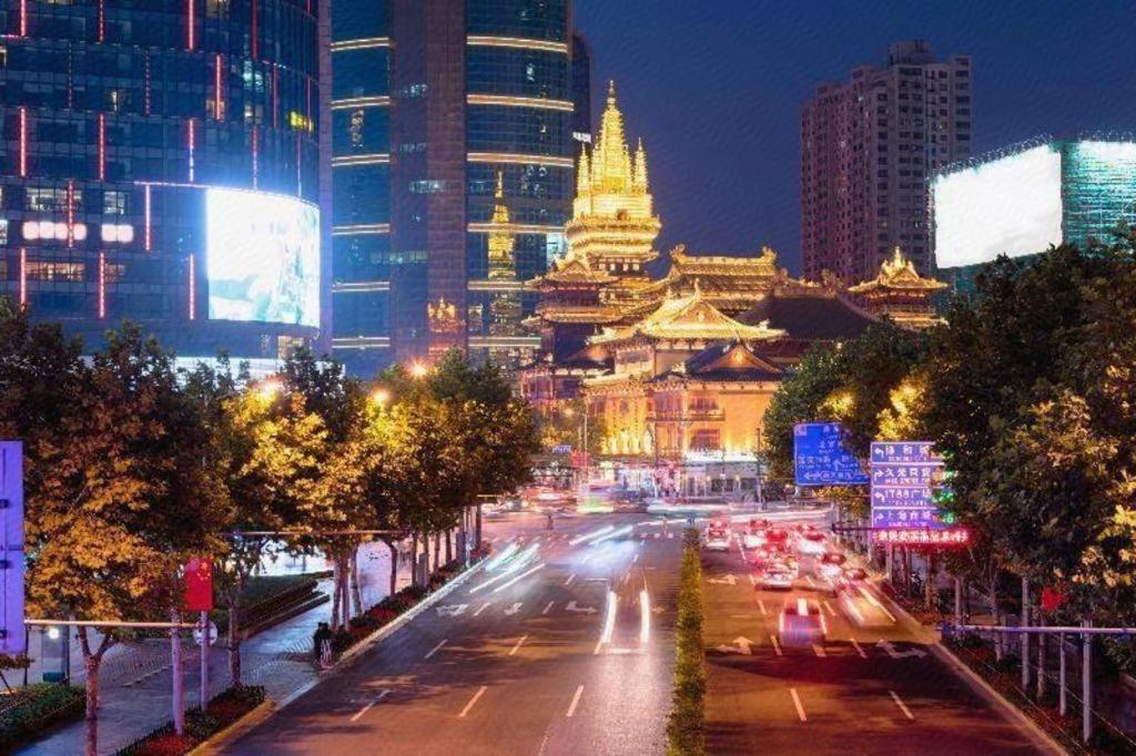 Magnotel Hotel Shanghai Railway Station Magnolia Plaza Exteriör bild